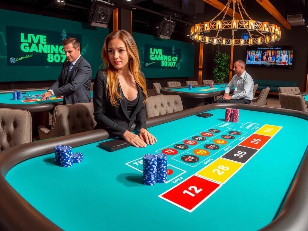 Casino en vivo con crupiers profesionales
